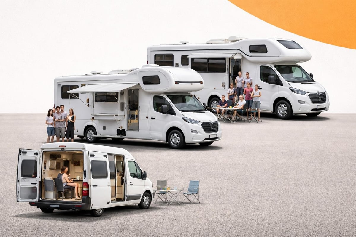 Campervan size comparison