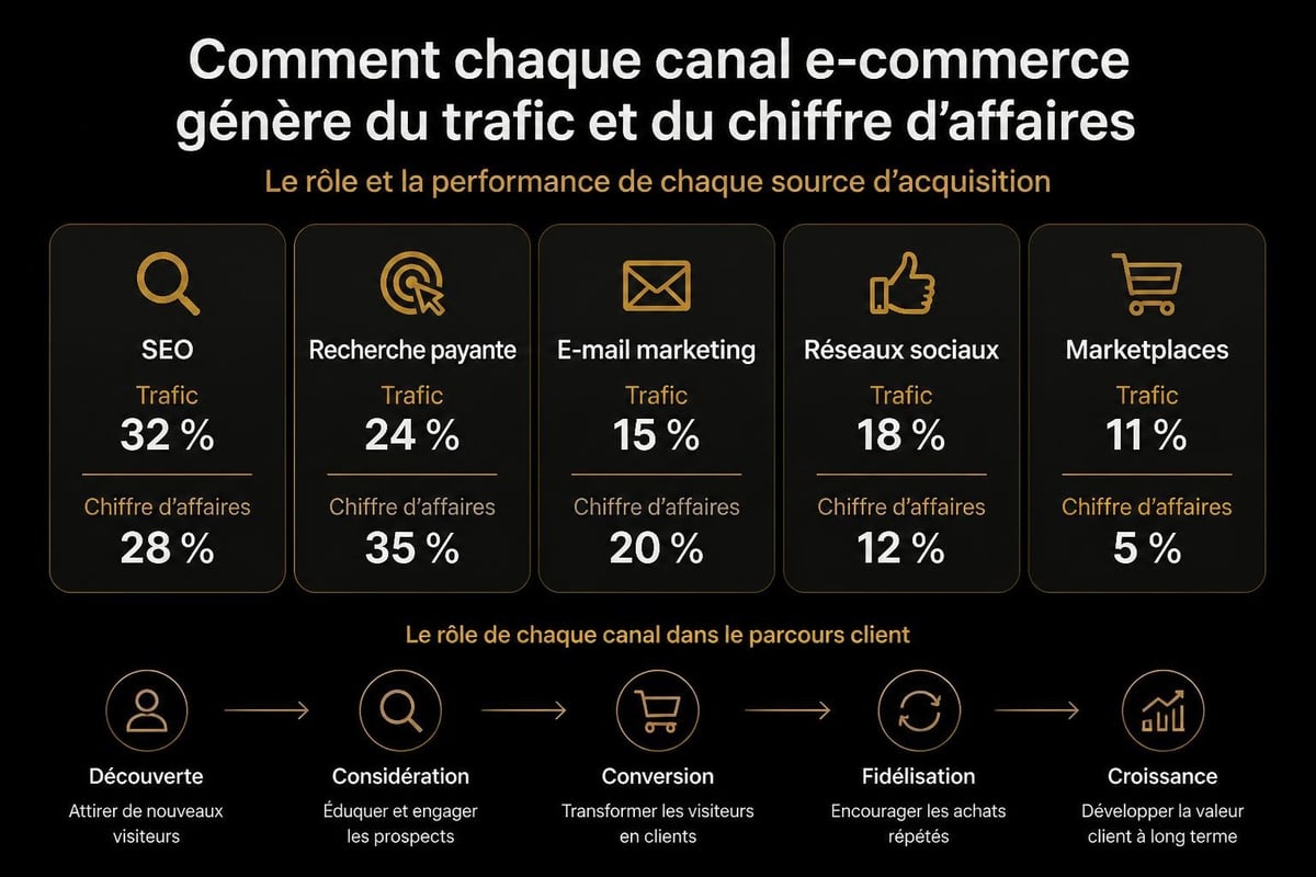 Canaux d'acquisition e-commerce