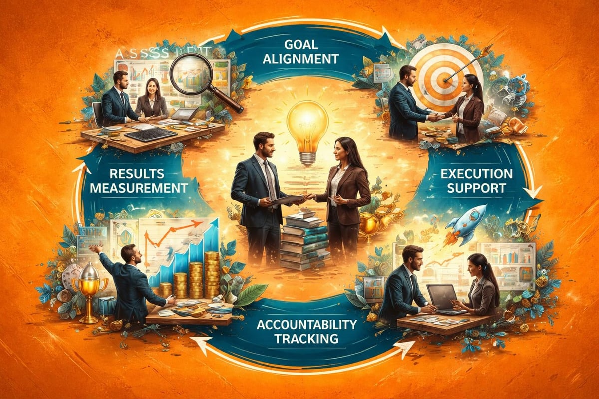 Business coaching engagement structure