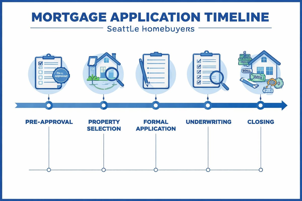 Mortgage application workflow