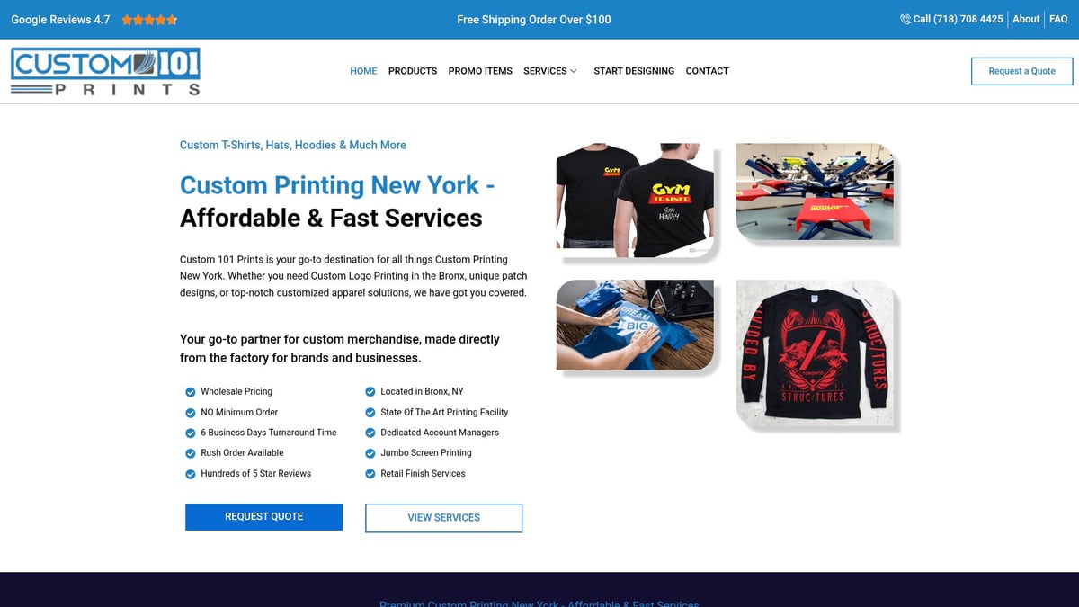 7 Best Quick Shirt Printing Near Me Options for 2026 - Custom 101 Prints