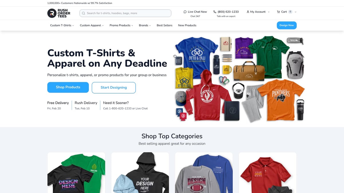 7 Best Quick Shirt Printing Near Me Options for 2026 - RushOrderTees