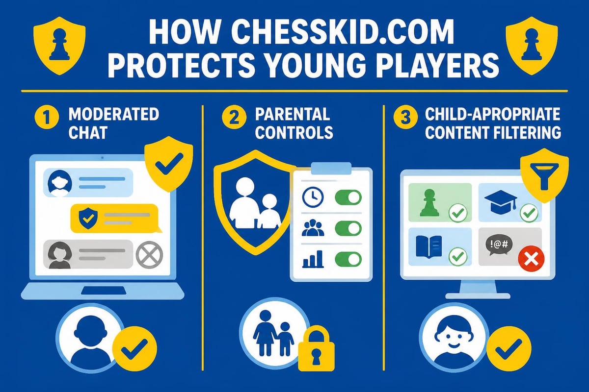ChessKid safety features