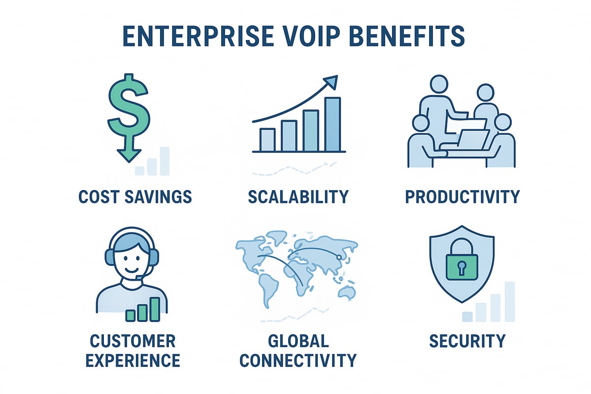 Benefits of Switching to Enterprise VoIP: Cost, Scalability, and Global Reach