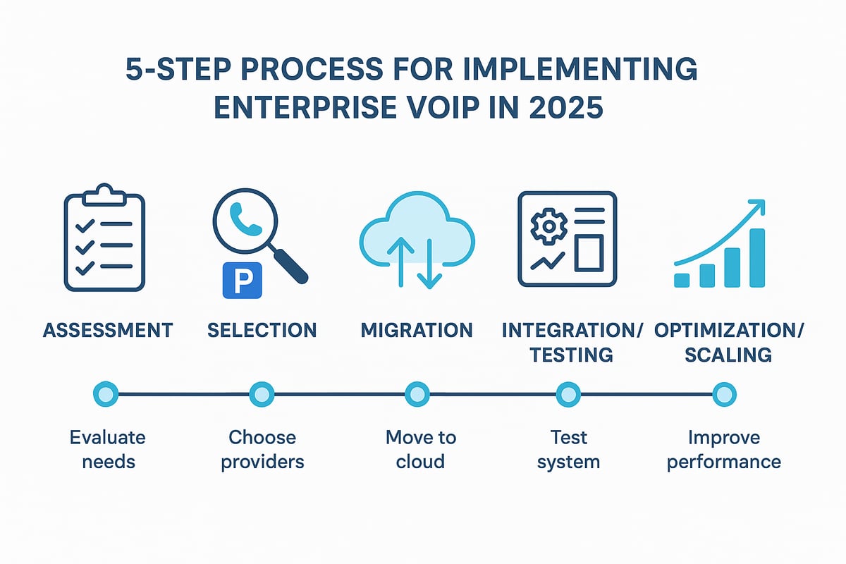 Step-by-Step Guide: Implementing Enterprise VoIP in 2025
