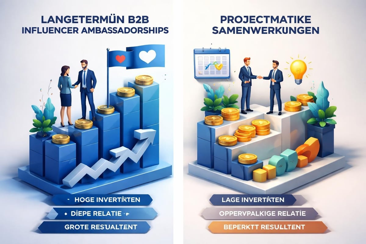 Influencer samenwerkingsmodellen