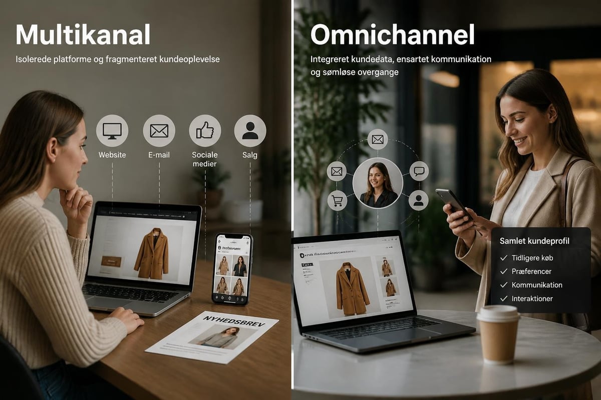 Omni channel vs multichannel marketing