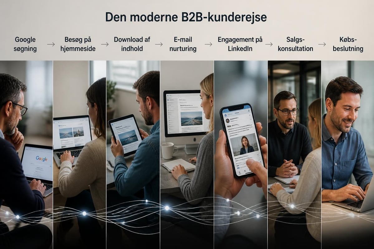 B2B omni channel købsrejse