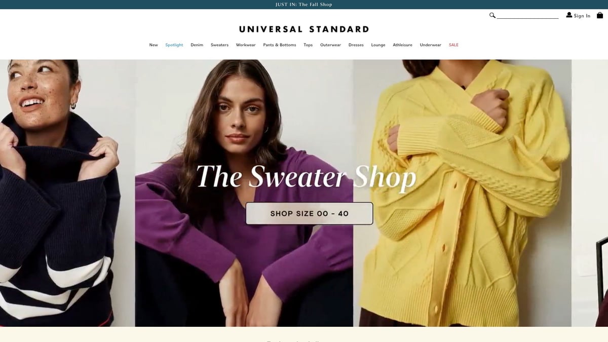 9 Must-Try Plus Size Boutique Picks for 2025 - Universal Standard