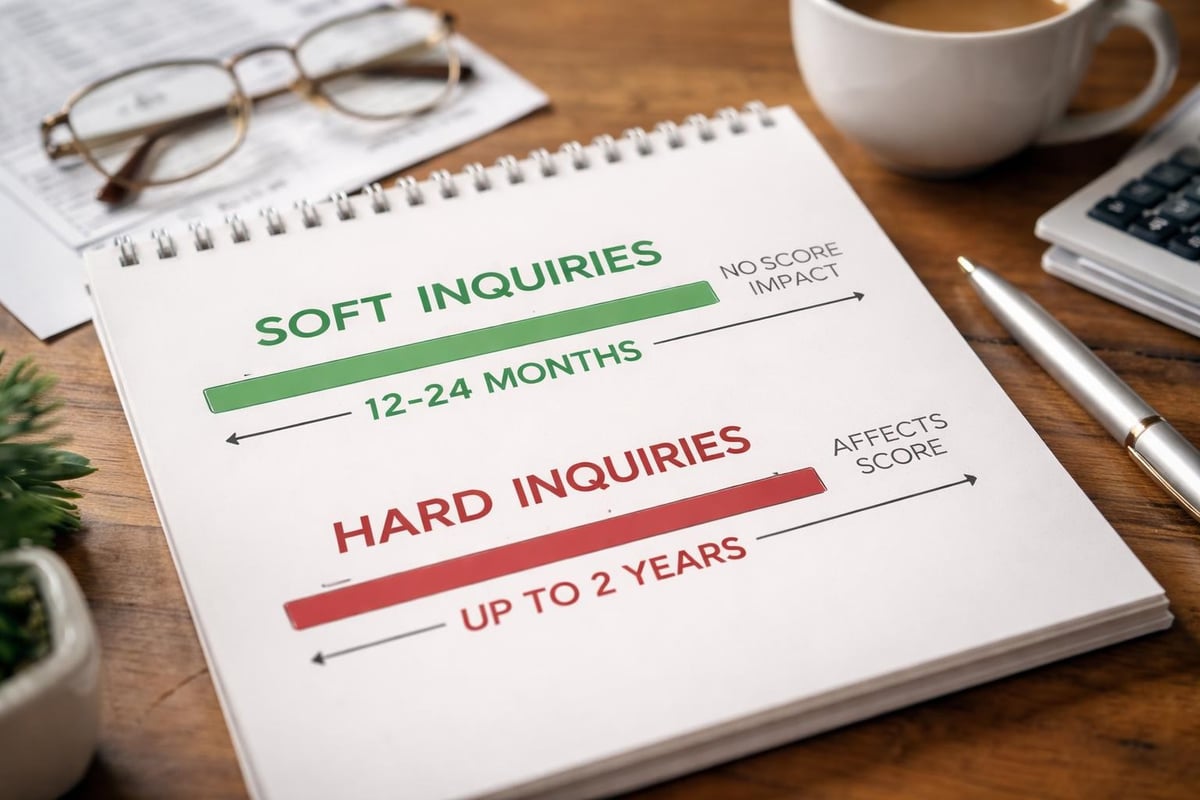 Credit inquiry timeline