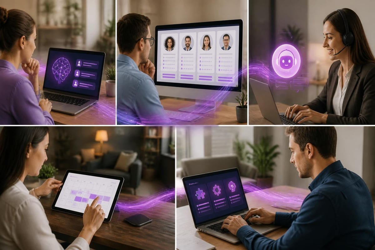 AI recruitment workflow stages