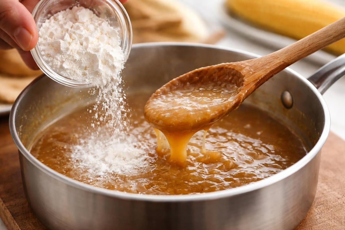 Corn starch molecular structure and thickening mechanism