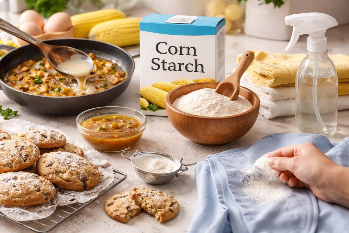 Corn starch pantry staple uses