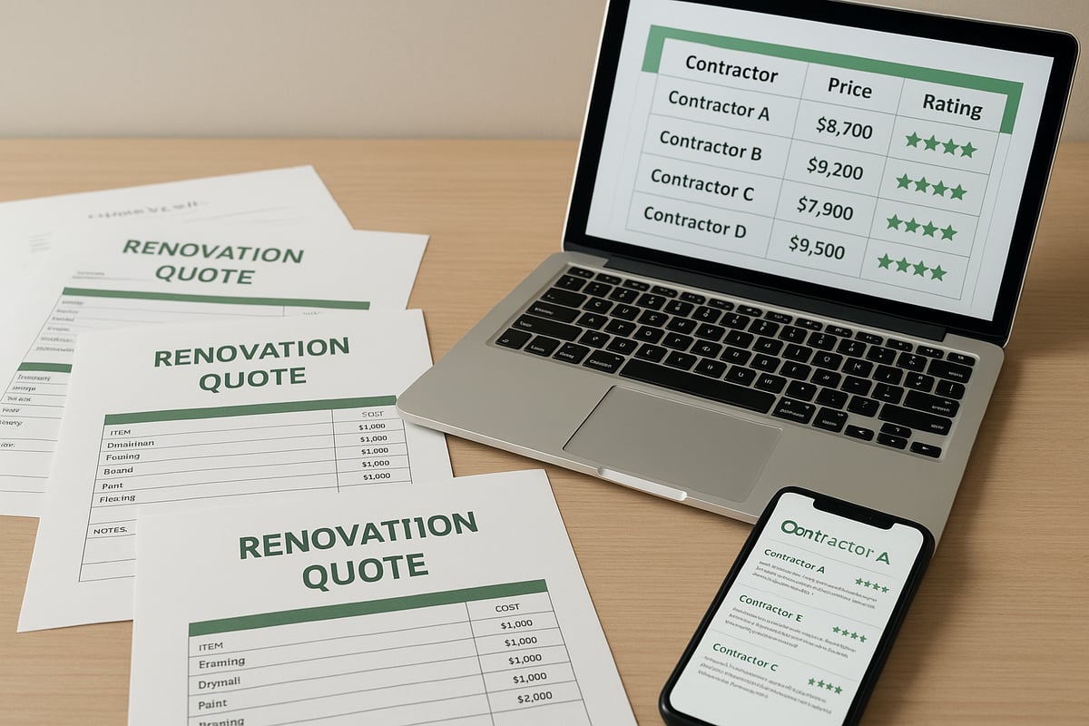 Tarjousten vertailu: Näin löydät parhaan tekijän