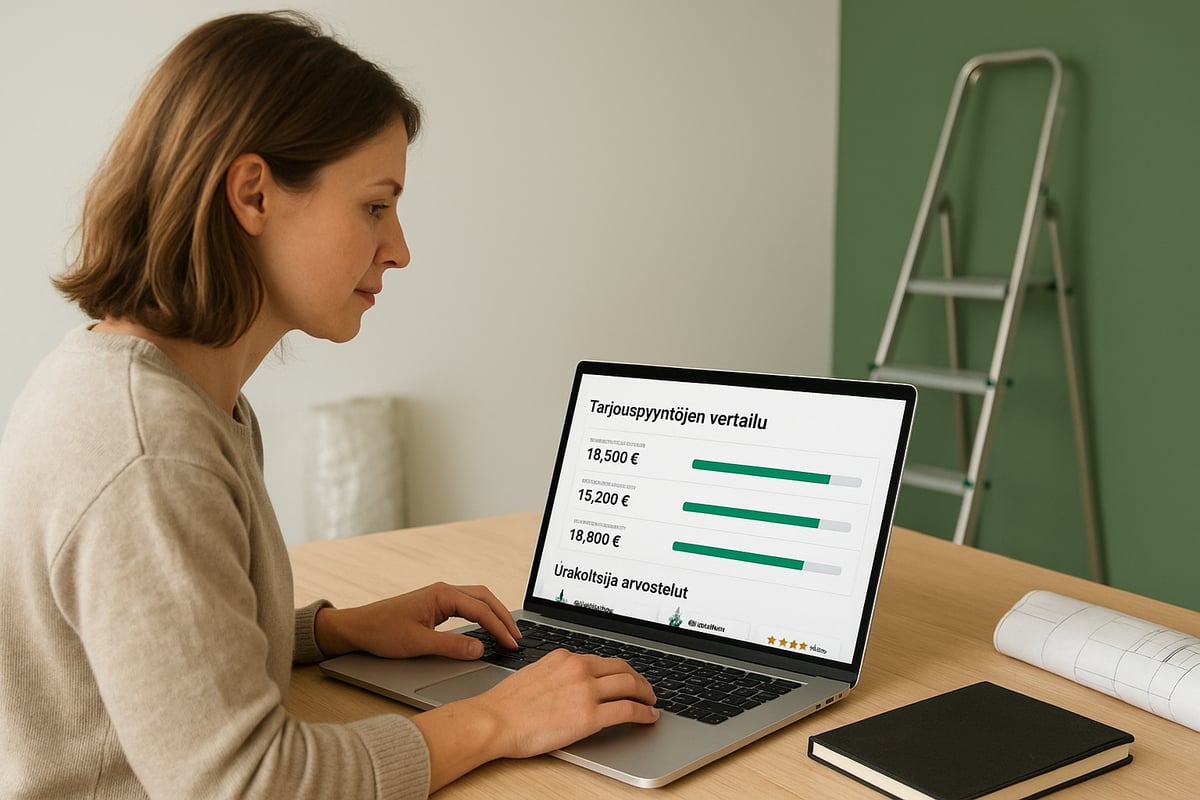 Miksi kilpailuttaa remontti verkossa?