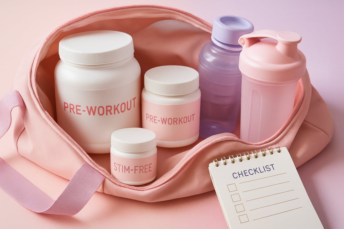 How to Choose the Right Pre Workout Supp for Your 2025 Fitness Goals