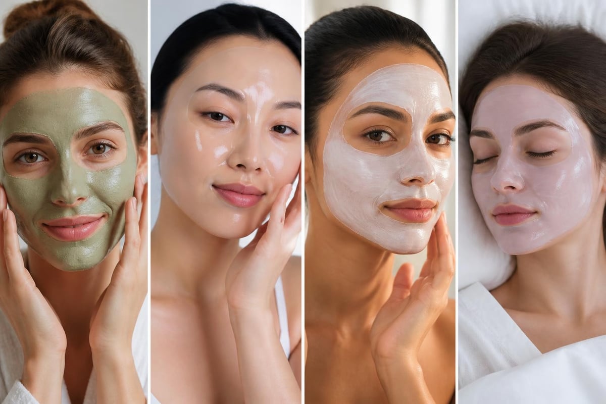 Facial pack types and benefits