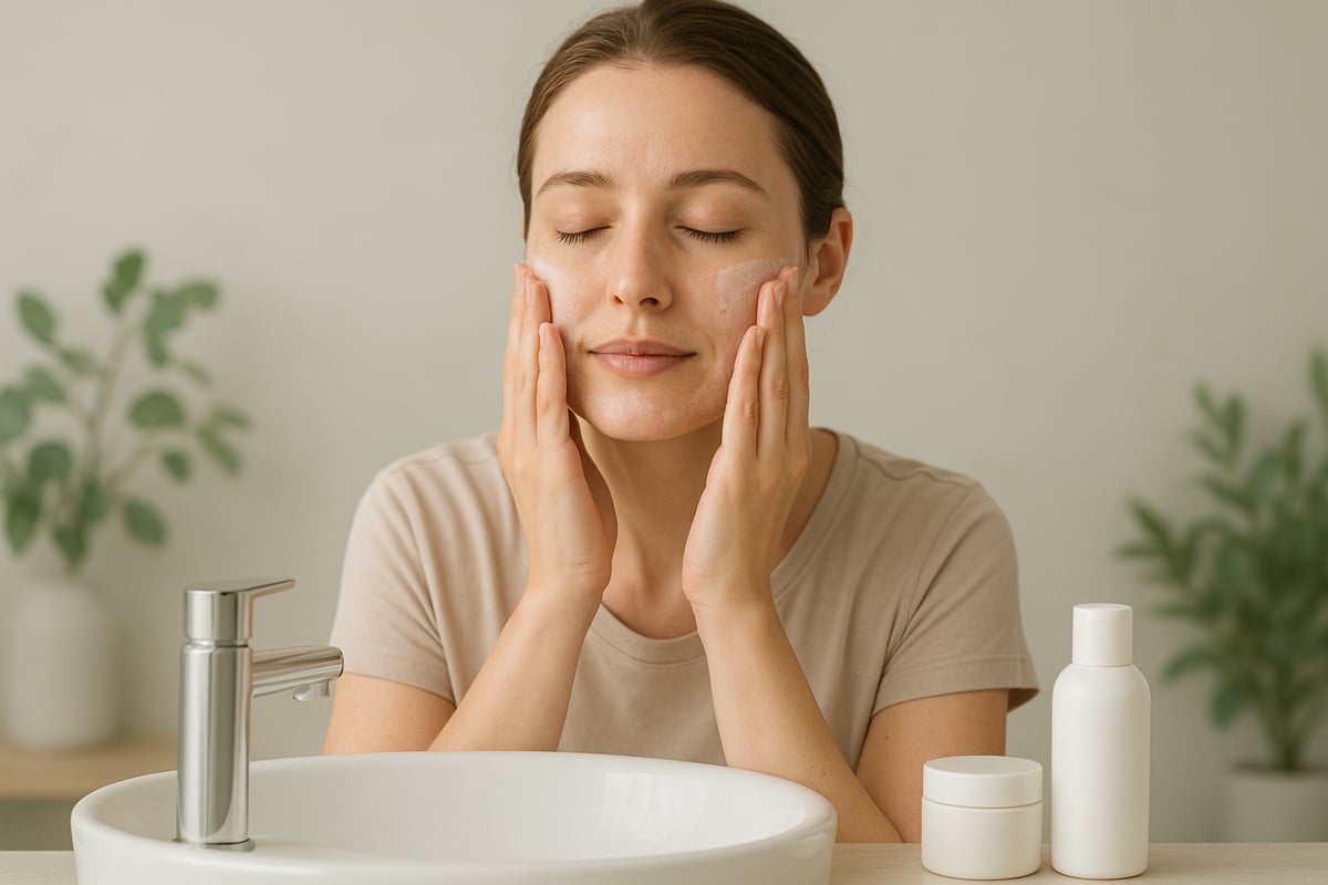 Steg-för-steg: Skonsam ansiktsrengöring för känslig hud