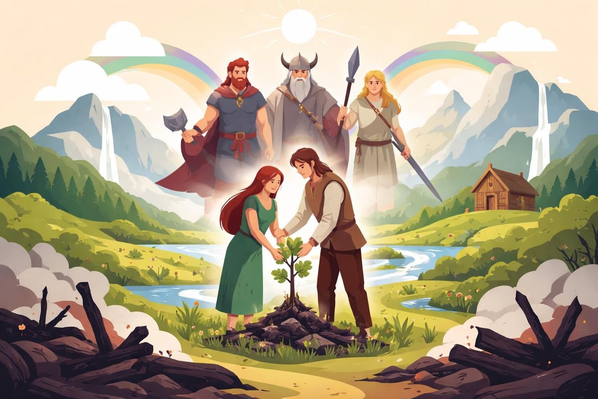 Surviving Ragnarok and renewal