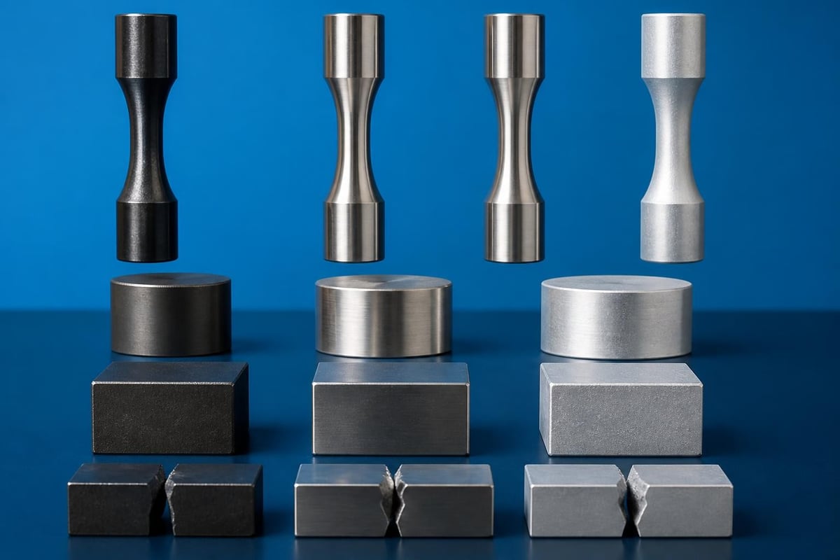 Metal properties comparison