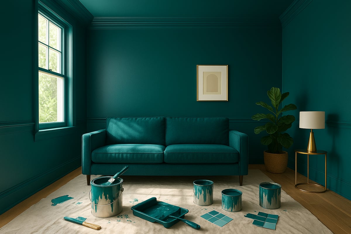 Step-by-Step Guide: How to Colour Drench a Room