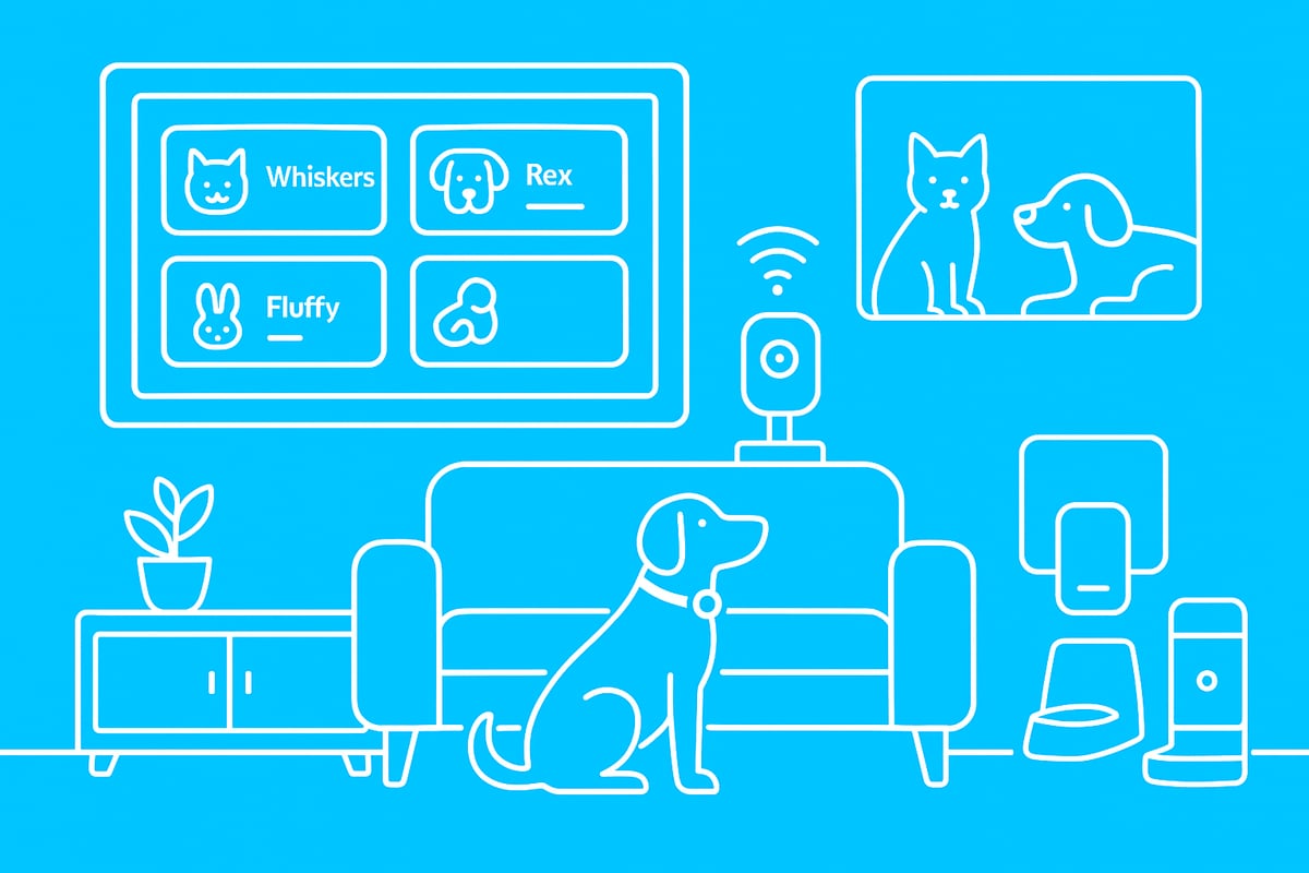 Integrating Pet Management Systems with Smart Home and IoT Devices