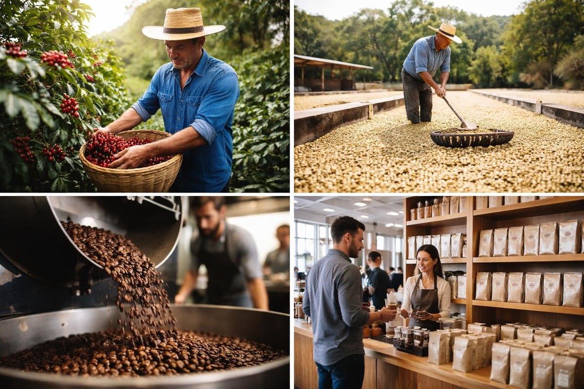 Coffee pricing from farm to cup