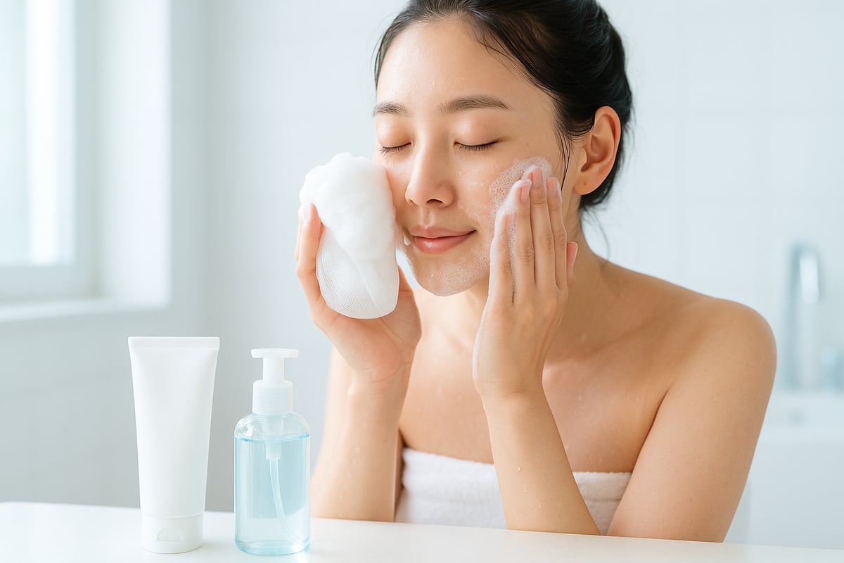 正しい洗顔ステップ完全ガイド【2025年最新版】