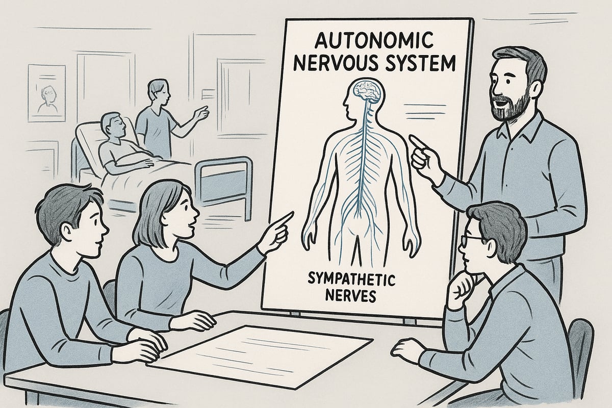 Det autonome nervesystem i praksis: Anvendelse af plakater i læring og behandling