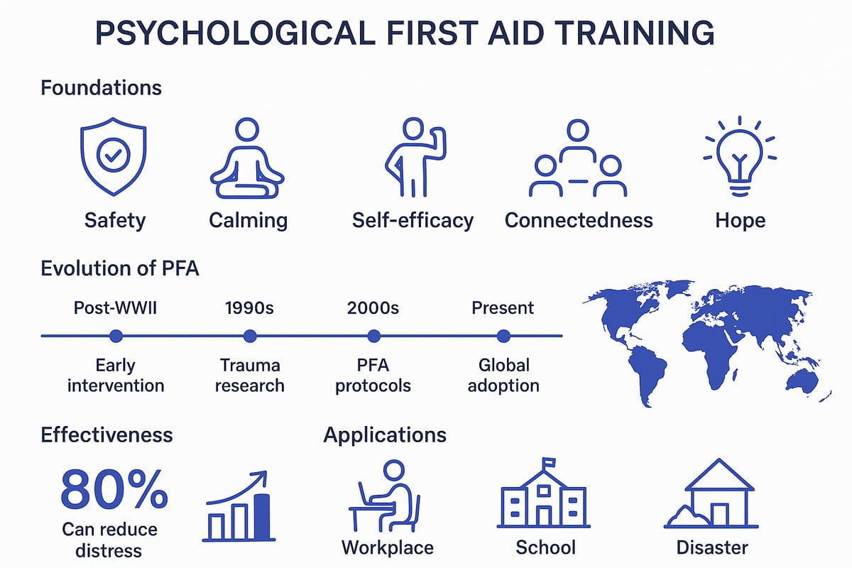 Understanding Psychological First Aid: Foundations and Importance