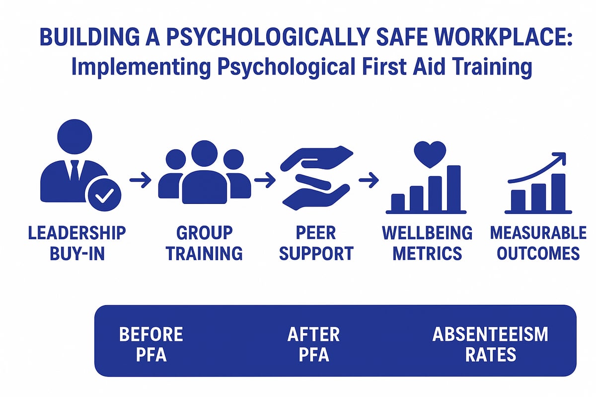 Implementing Psychological First Aid Training in Organizations