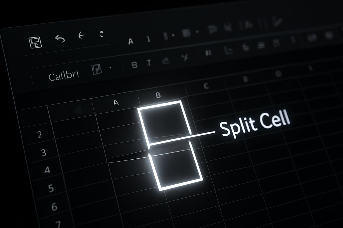 The Basics: How to Split Cells Using Excel’s Built-In Features