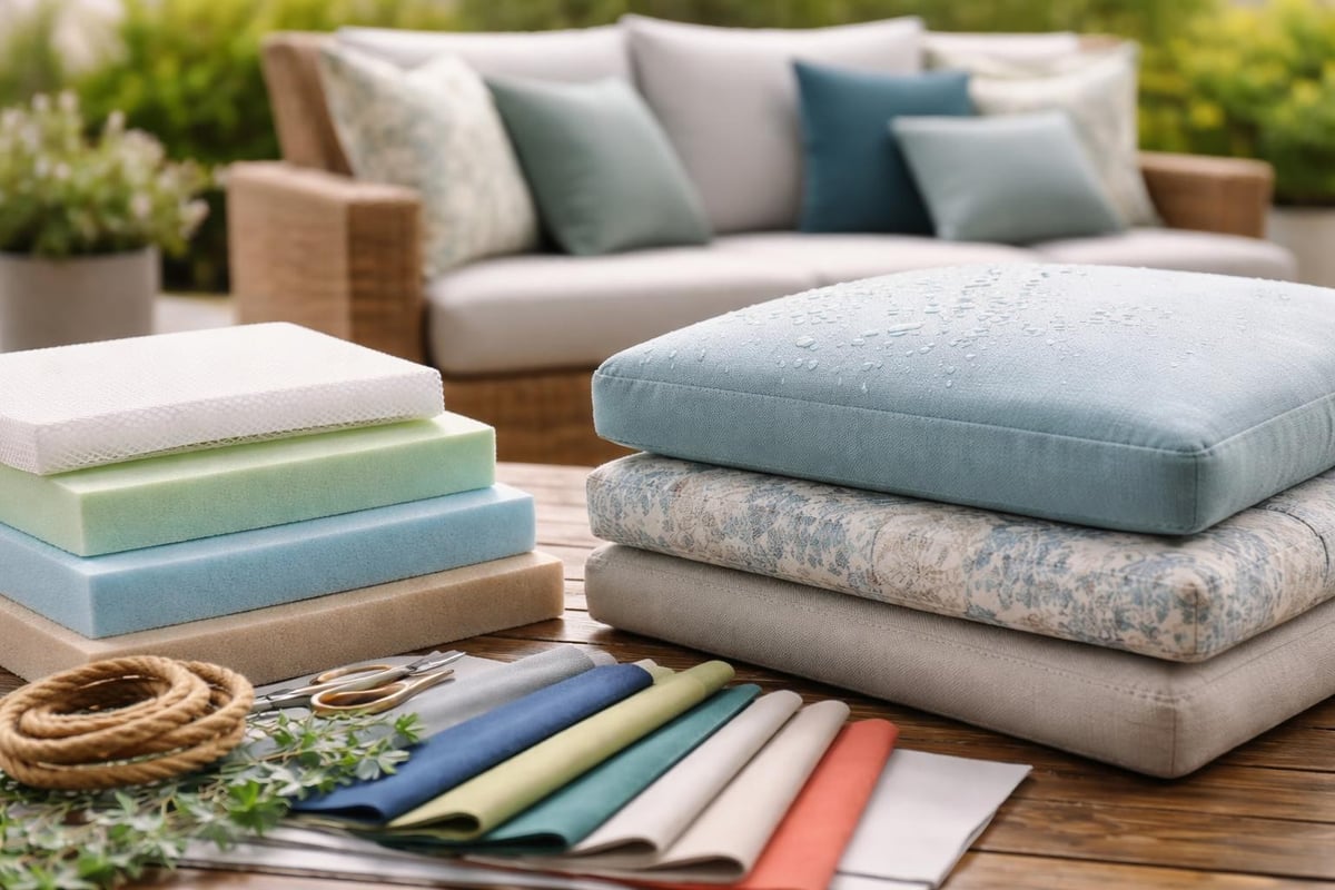 Outdoor cushion selection