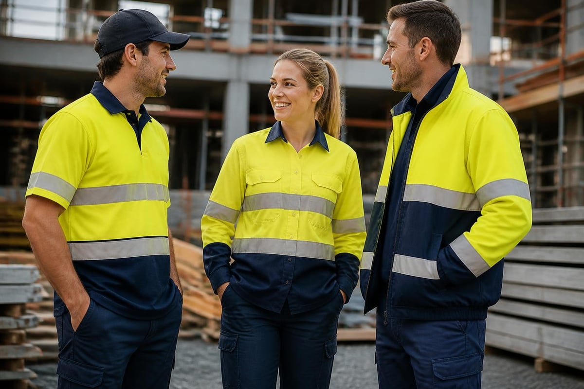 Construction uniform branding strategy
