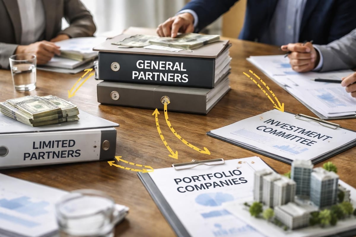 Partners funds organizational structure