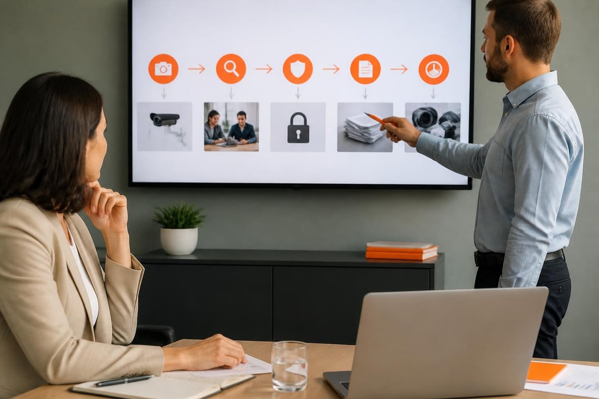 Alarm system privacy compliance