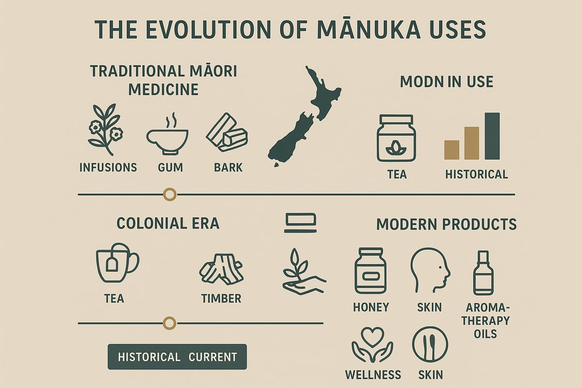 Traditional and Modern Uses of Mānuka