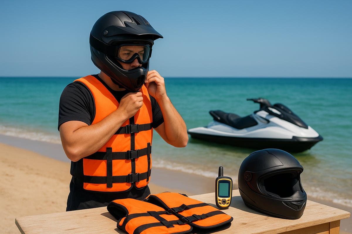 Motos de Agua Benidorm - article e20fd127 221d 493c 82c fotografia realista y de alta calidad mostrando a 2 Equipamiento Esencial para Principiantes