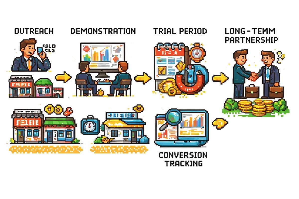 Client acquisition funnel