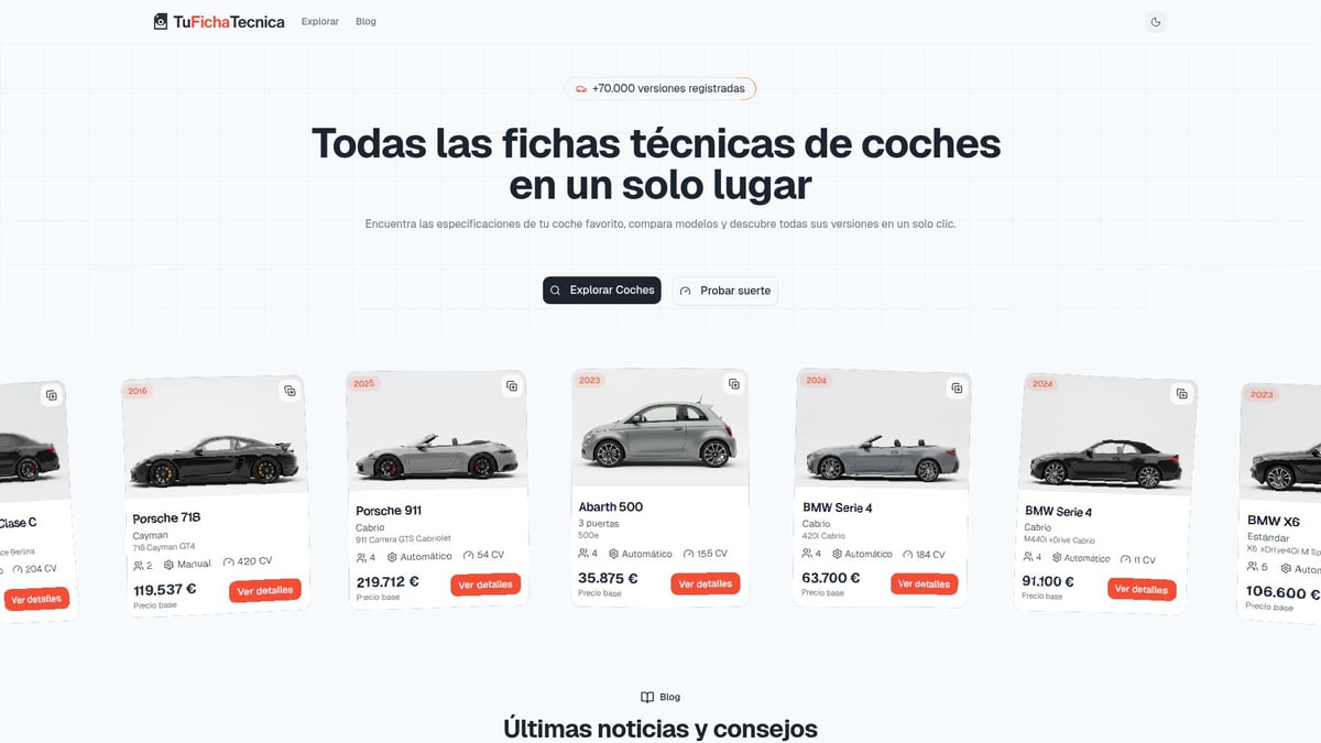 Guía Completa De Coches Camperizables Para 2026 - Guía para comparar especificaciones técnicas y versiones de coches camperizables
