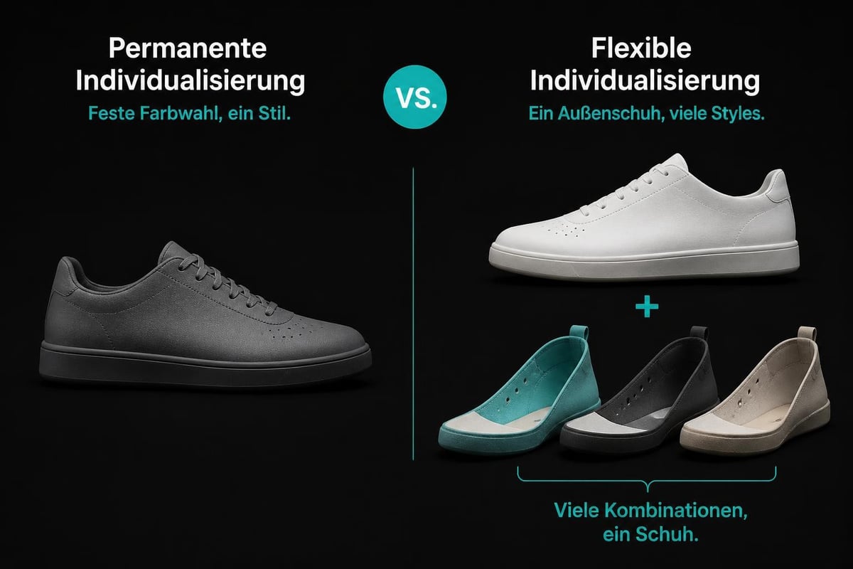 Modular shoe design concept