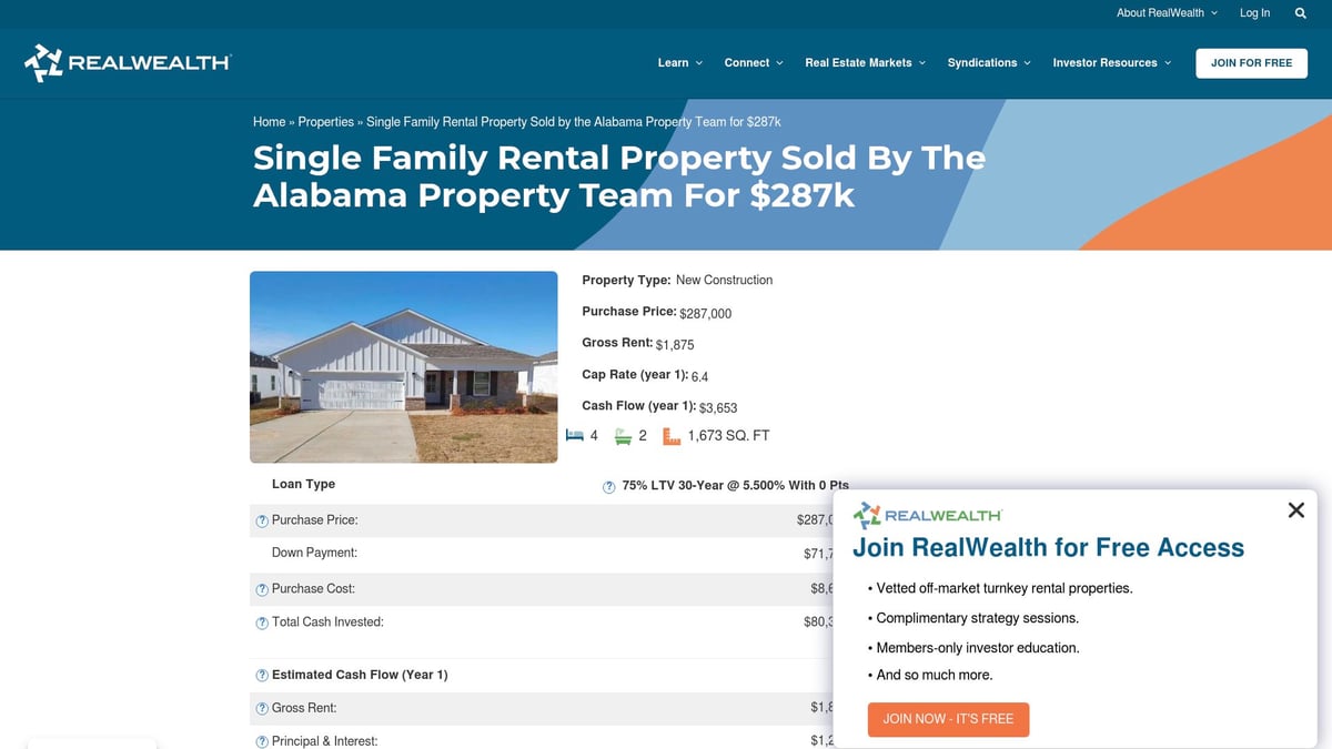 2026年に販売開始予定のおすすめターンキー物件7選 - 一戸建て賃貸物件 - アラバマ州ディケーター