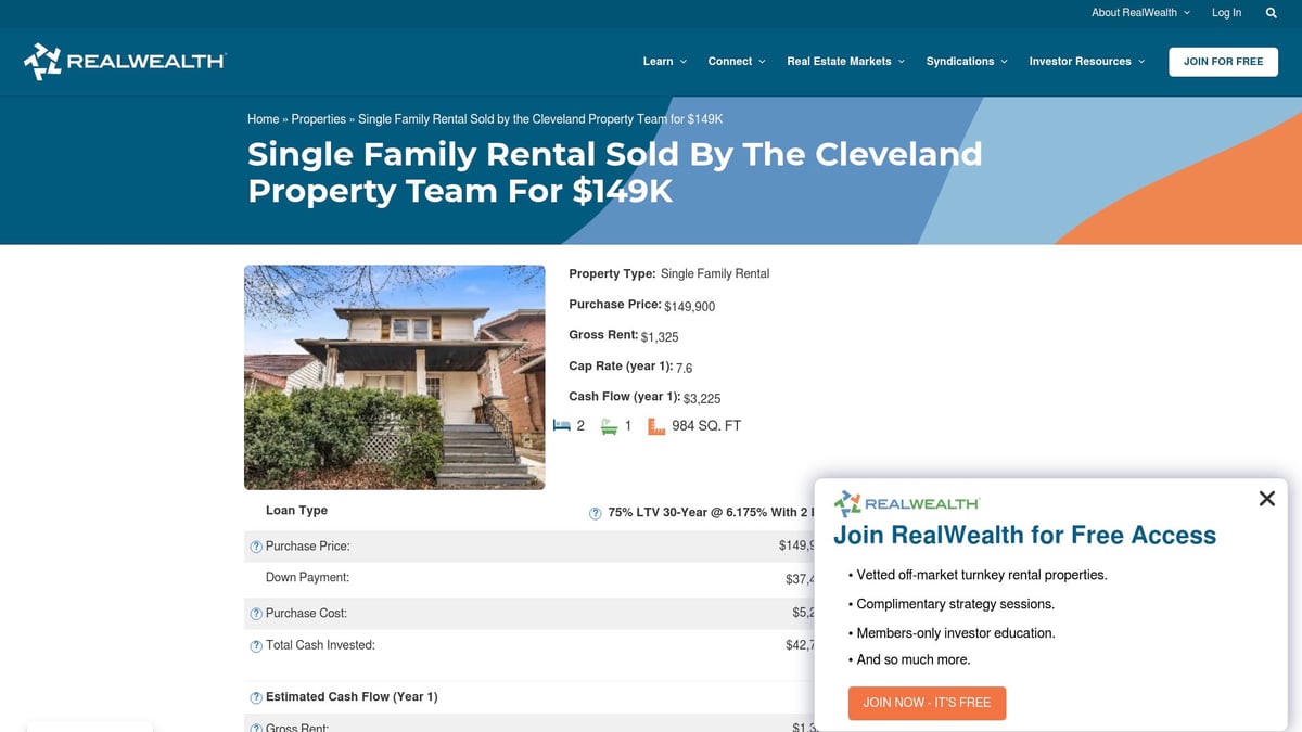2026年に販売開始予定のおすすめターンキー物件7選 - 一戸建て賃貸物件 - オハイオ州クリーブランド