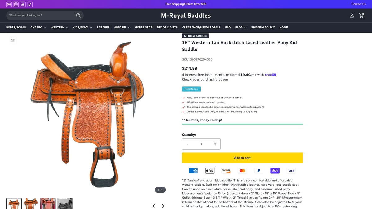 Top 8 Pony Saddles for Comfort and Style in 2025 - 12