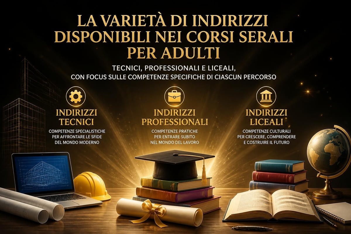 Percorsi formativi serali