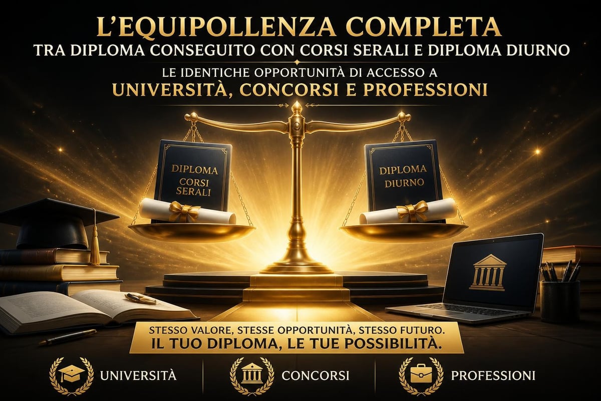 Validità legale diploma serale