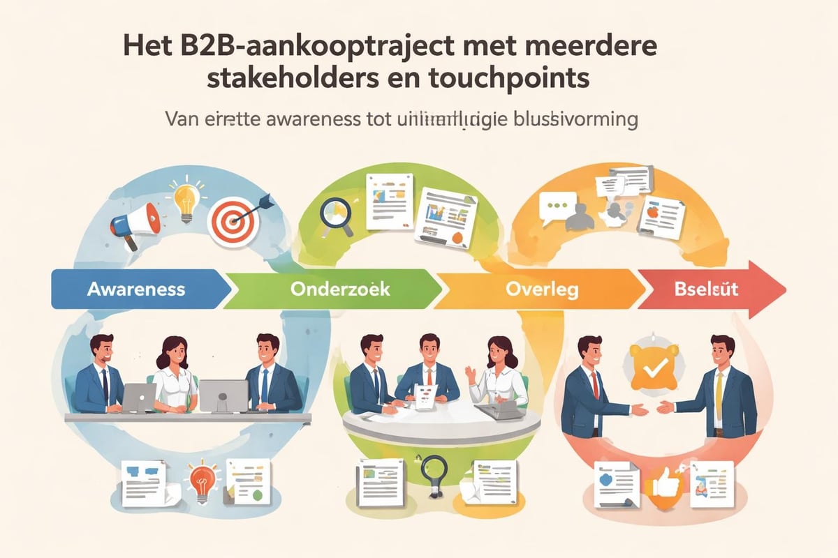 B2B buyer journey touchpoints