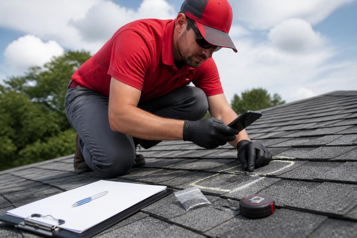 Roof inspection documentation