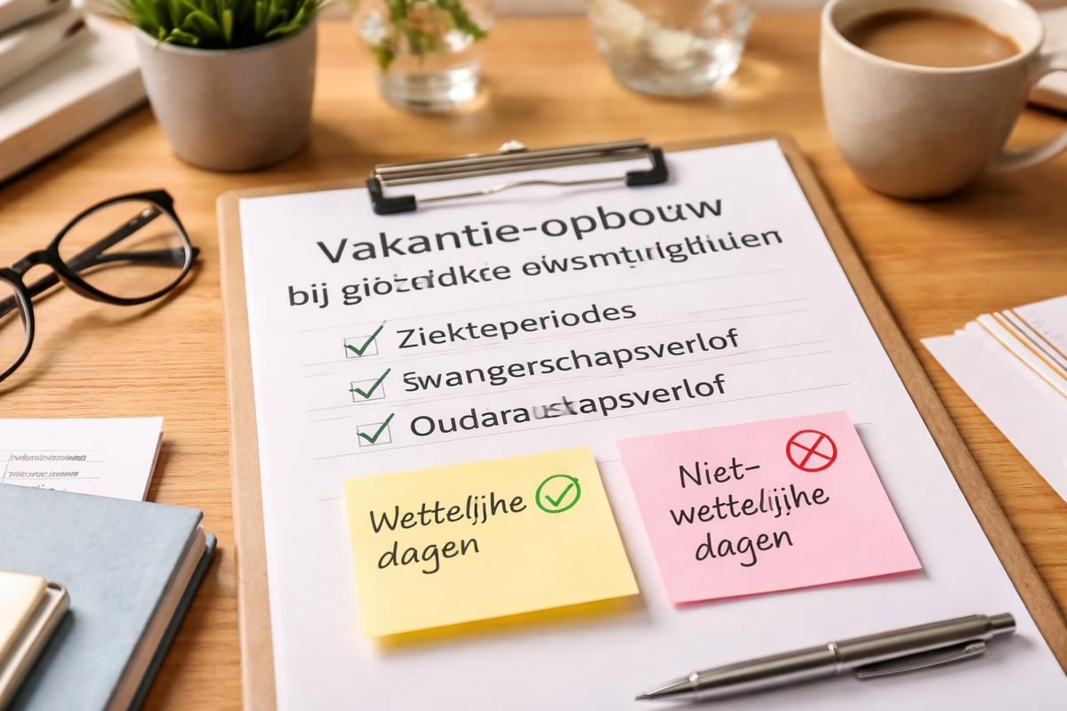 Verlofopbouw bij ziekte en bijzondere omstandigheden