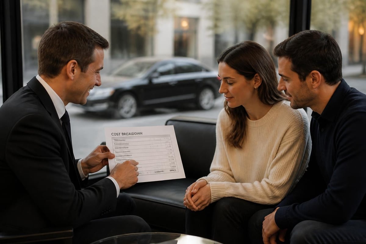 Chauffeur pricing components